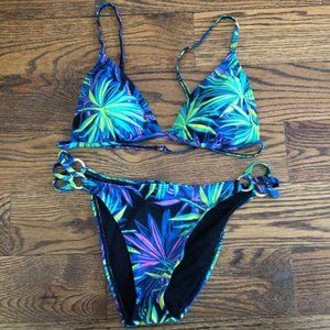 Fashion Nova Tropical Botanica Bikini Swimsuit M